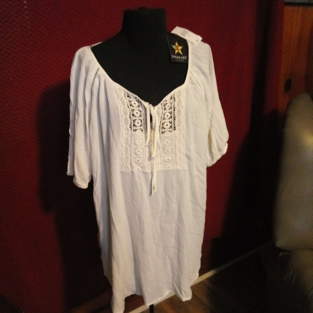 Living Doll Ivory Blouse